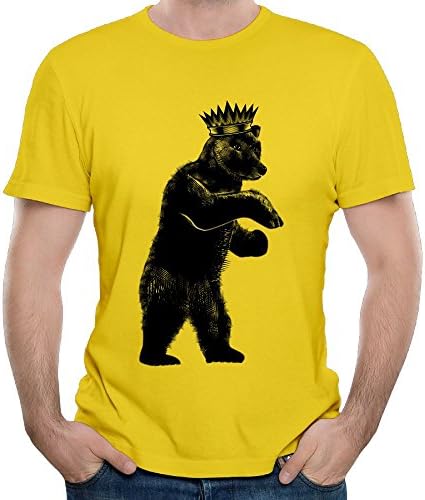 DJ Grizzly Bear King Artistic Men's T Shirt Design