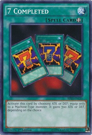 Yu-Gi-Oh! - 7 Completed (BP03-EN135) - Battle Pack 3: Monster League - 1st Edition - Common