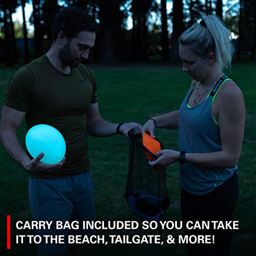 Rukket Flag Football Set, Glow In The Dark Capture The Flag Footballs