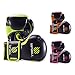 Sanabul Essential Gel Boxing Gloves | Kickboxing Gloves for Men & Women | Boxing Training & Sparring Gloves Muay Thai and Heavy Bag Training Black/Orange 12 oz