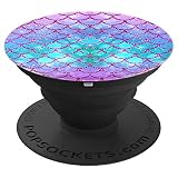 Pop Sockets Purple Scales - PopSockets Grip and Stand for Phones and Tablets