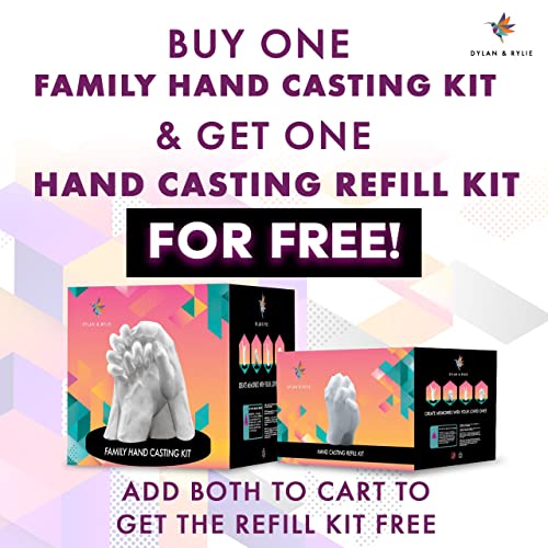 Hand Casting Kit Couples Plaster Hand Mold Casting Kit, DIY Kits for