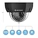 Amcrest ProHD Outdoor 4-Megapixel PoE Vandal Dome IP Security Camera, 2.8mm Lens, IP67 Weatherproof, MicroSD Storage, IK10 Vandal-Proof, IP4M-1028E (Black)