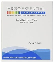 MICRO ESSENTIAL LABORATORY QT-10 Plastic Hydrion