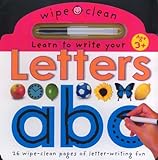 Wipe Clean: Learn to Write Your Letters : 26 Wipe-Clean Pages of Letter-Writing Fun (Wipe Clean)