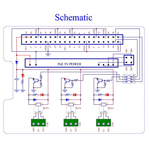 RPi PoE Relay Board Module for Raspberry Pi 3B+ 4B Pricepulse