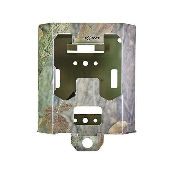 Spypoint Metallgehäuse SB-200 Kameras mit 42 LEDs (mit SOLAR und Antenne) Wildüberwachungskamerazubehör, Camo, S