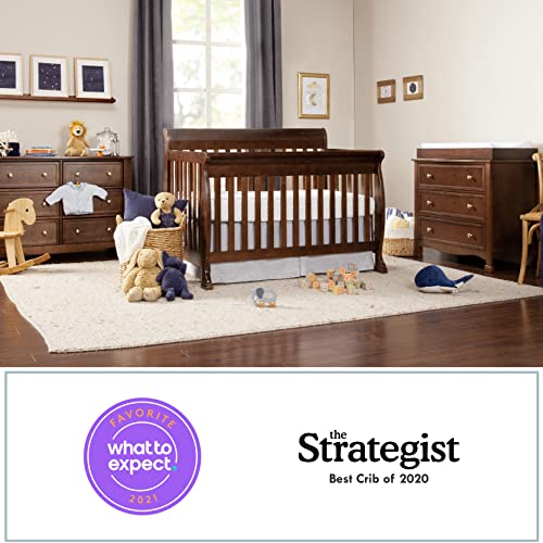 DaVinci Kalani 4in1 Convertible Crib in Espresso, Greenguard Gold Certified Pricepulse