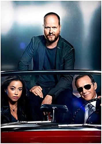Agents Of S H I E L D Clark Gregg As Agent Coulson With Joss Whedon Seated In Lola 8 X 10 Photo At Amazon S Entertainment Collectibles Store