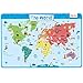 merka World Map Placemat for Kids Ages 2+ - 17