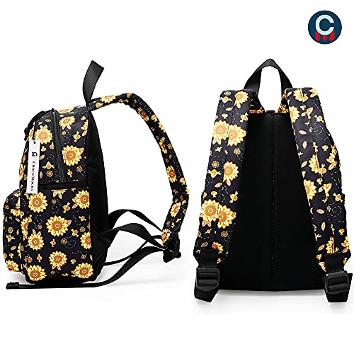 vans sunflower mini backpack