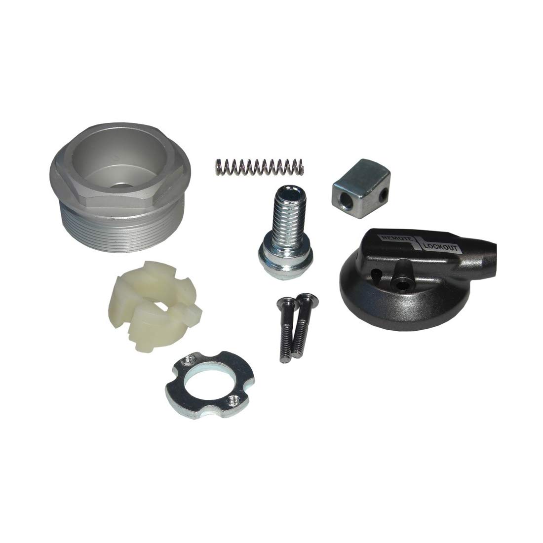 Suntour 2220596110 Unisex Adults' Cover Cap Unit, Grey, One Size