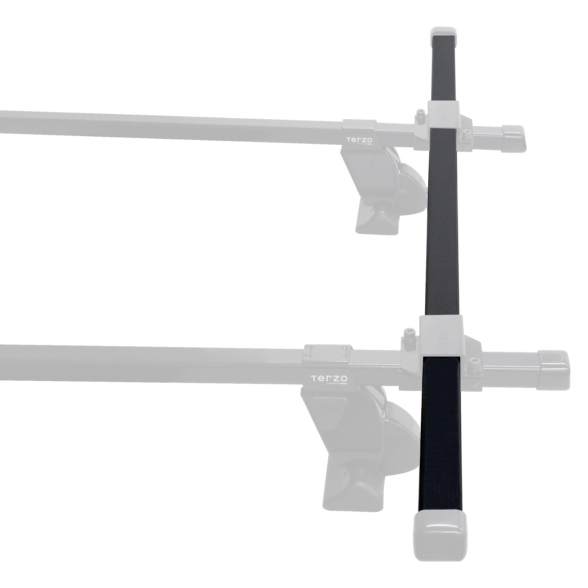 Terzo テルッツォ (by PIAA) ベースキャリア バー 1本入 スクエアバータイプ ブラック 137cm ※エンドキャップ［EA81］は別売 TP49商品画像