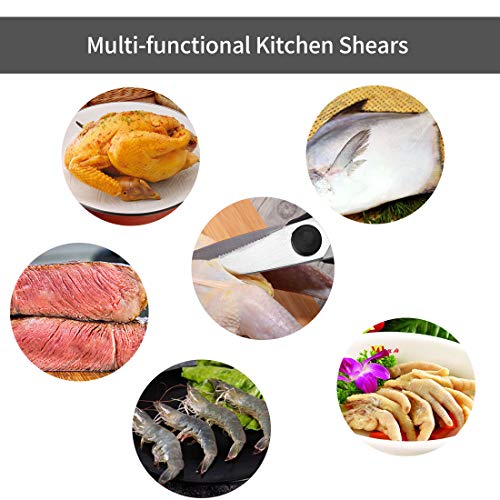 3 Multi+Purpose+Scissors+Stainless+Cartilage+Vegetable