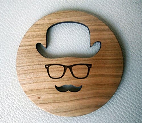 Handmade wooden coster for mugs kitchen decoration Natural Wood Coasters