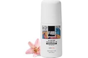 FURR 4% AHA BHA Underarm Roll On with Kojic Acid | Fresh Flora Fragrance | Helps Reduce Pigmentation, Prevents Body Odour & B