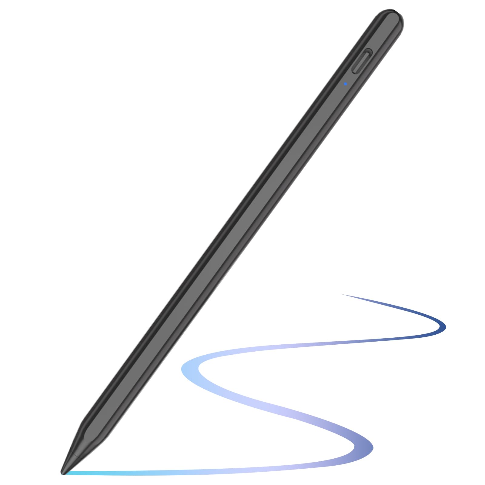 TQQ Pencil for iPad (2018-2026), Pixel-Perfect Precision, Tilt Sensitivity & 2X Faster Charge, Compatible Apple iPad 11/10/9/8/7/6th Gen, Pro 12.9/11/13 Inch M4, Air 3/4/5/M2/M3, Mini 5/6