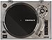 Crosley C100 Belt-Drive Turntable with S-Shaped Tone Arm with Adjustable Counterweight, Silverthumb 2