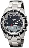 Tissot Men's T0134204405700 T-Touch Expert Pilot Black Touch Analog-Digital Dial Watch