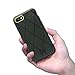iPhone 7 Case,KEWEK Durable Shock-Absorption Anti-Scratch Durable Rugged Protective Soft TPU Bumper case for Apple iPhone 7 (4.7-Inch) (Black)