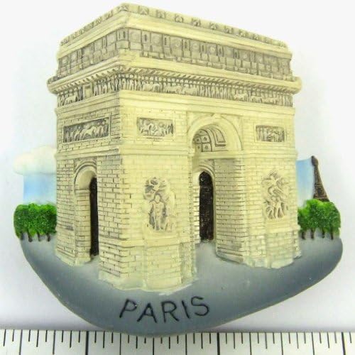 Souvenir Arc De Triomphe Paris France High Quality Resin Fridge 3d Magnet