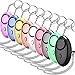 yougccc 130dB Personal Alarm Keychain, Emergency Safesound Self Defense Security Siren Alarms LED Light Individual Packages for Women, Kids, Elderly, Adventurer, Night Workers (Multicolor -9Pack)