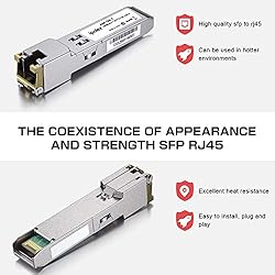 Gigabit SFP to RJ45 Copper SFP Transceiver, 1.25G