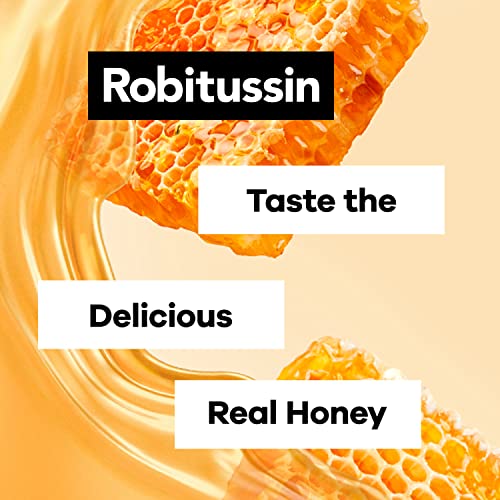 ROBITUSSIN MAXIMUM STRENGTH HONEY COUGH PLUS CHEST CONGESTION DM, COUGH MEDICINE FOR COUGH AND CHEST CONGESTION RELIEF MADE WITH REAL HONEY FOR FLAVOR – 8 FL OZ X 2