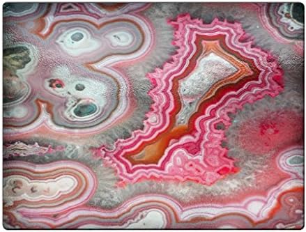 Agate Rose Quarts - Glass Cutting Board