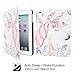 Mictchz iPad 2/3/4 Case Lightweight Slim Tri-Fold Smart Stand Cover Protector Supports Auto Wake/Sleep for iPad 4th Generation with Retina Display, iPad 3 & iPad 2 (Unicorn)