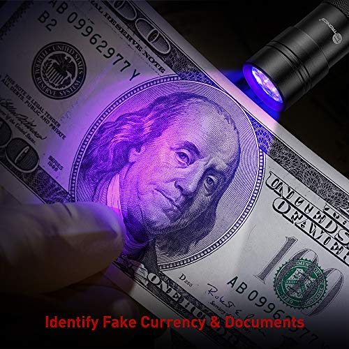 5 TaoTronics+Blacklight+Flashlights+Batteries+Detector