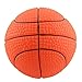 Dogloveit Dog Basketball Rubber Ball Toy with Sound Squeaker Squeaky Toy for Pets Puppies Dogs Cats, 2.75