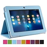 NSSTAR PU leather Slim 7 inch tablet Folio Protective Cover Case with Stand for 7