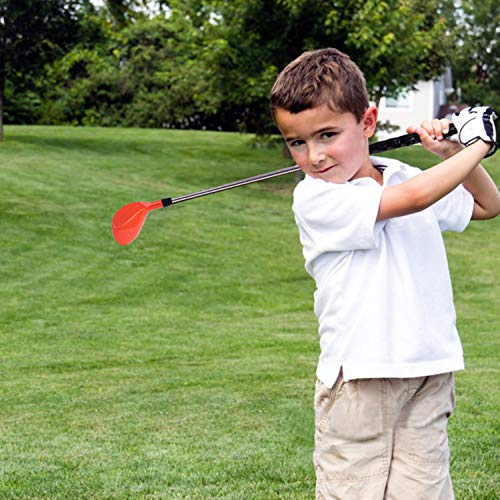 Liberry Kids Golf Clubs Set, Golf Toy with Golf Bag, 3 Adjustable Golf Clubs, 2 Practice Holes