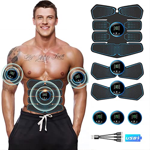 BLUE LOVE ABS Stimulator Abs Trainer, Abs Toning Belt, Muscle