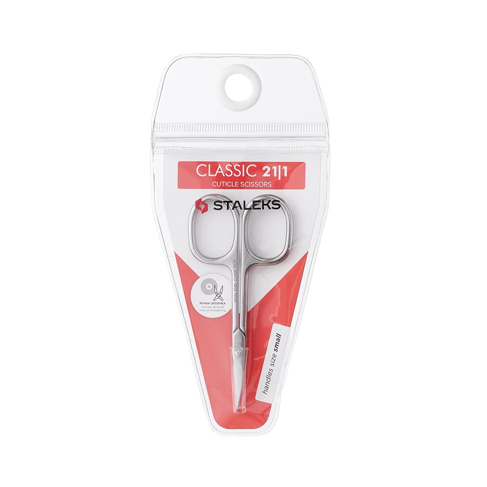 Staleks Classic Cuticle Scissors with Small Handles Size Classic 21 Type 1- Model SC-21/1 — image 1