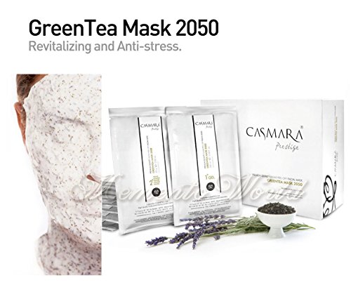 Casmara Premium Quality Green Tea White Mask 2050 1 Unit Gel (100 ml) + Powder (25 gr)