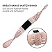iGK Silicone Replacement Bands Compatible for Fitbit Charge 2, Adjustable Breathable Sport Strap Smartwatch Fitness Wristband with Air Holes with Clsap Pink Small