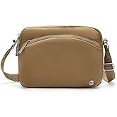 MEXS Everywhere Crossbody Bag 2L Metal Hardware, Casual Crossbody Bags for Women Travel Purse Shoulder Handbags Wallet