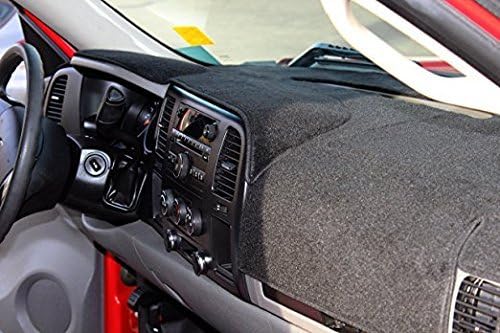 Carpet Dashboard Cover BLACK - Fits 00-06 Suburban, Tahoe, Yukon, 02-06 Avalanche, 01-03 Denali, 07 Silverado/Sierra 1500 Classic, 99-06 1500, 01-06 2500/3500