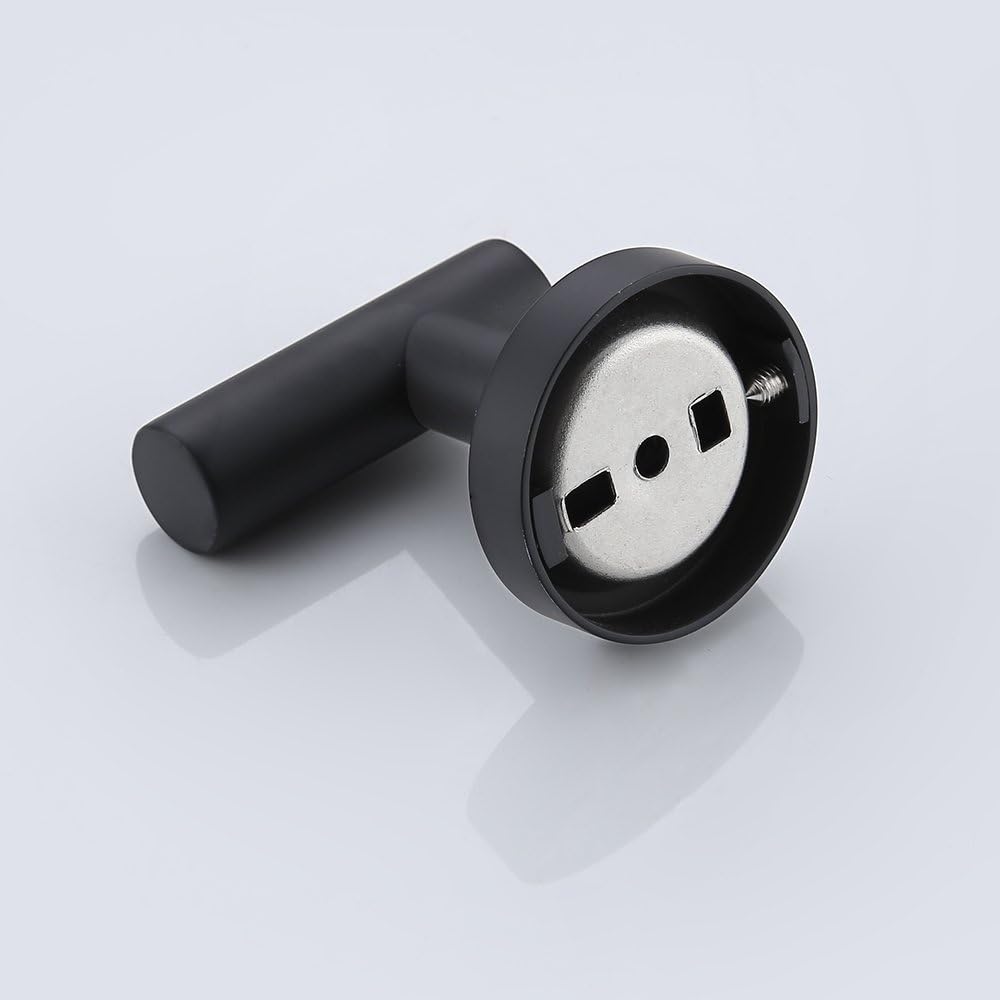 KES Bathroom Towel Hook No Drill Robe Hook Shower Kitchen Wall Hanging Hooks Wall Mount SUS 304 Stainless Steel Matt Black, A2164DG-BK - - 