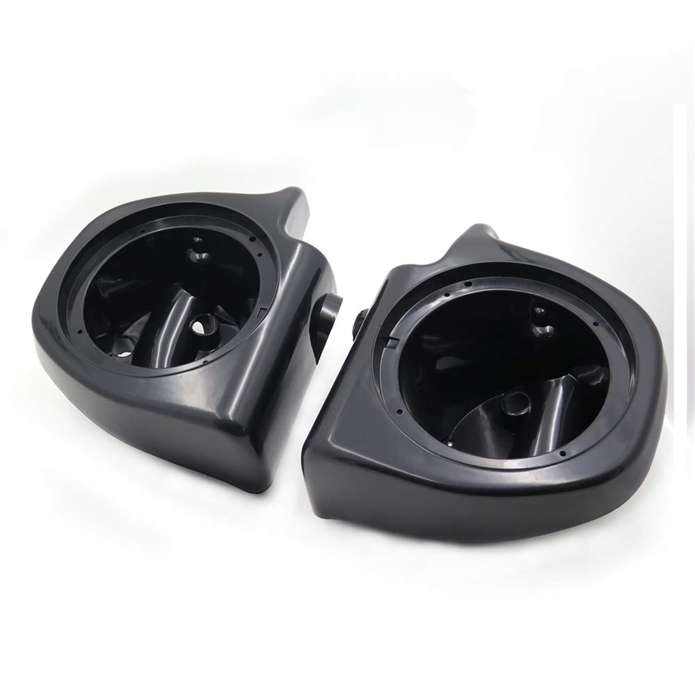 HTTMT HL1584-052F-R/L- Speaker Pod Box 6.5 Inches Compatible with 1993-2013 Harley Touring Lower Vented Fairings