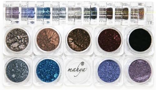 Mahya Mineral Eye Shadow 9 stack - Gothic