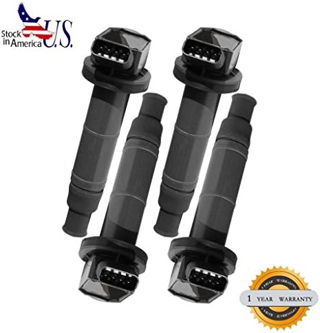 VioGi Fit New Ignition Coil set of 4 For 2.4L L4 With Engine ID 2AZFE: Lexus HS250h Scion tC Toyota Camry/Hybrid Highlander Matrix Rav4 Solara & Rav4 2.0L L4 With Engine ID 1AZFE