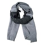 Women And Mens Winter Thick Cable Knit Wrap Chunky Long Warm Scarf
