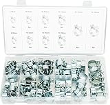 Swordfish 32321 Mini Hose Clamp Assortment, 73 Piece