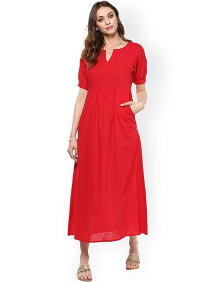 kurta maxi dress