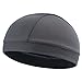 TOPLOR Moisture Wicking Skull Cap/Helmet Liner/Running Beanie Caps for Men - Motorcycle Cycling Breathable Dome Cap Sweatband