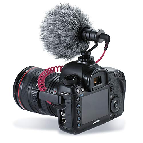 3.5mm TRS Male Microphone Cable, 1/8" Male to Male Coiled Right Angle