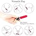 Bullet Vibrator Vagina Stimulator Vibration Massager-10 Modes Mini Silicone Clitoris Massager, Treediride Lipstick Vibrator USB Rechargeable Waterproof G-spot Dildo Vibrator Adult Sex Toys for Women